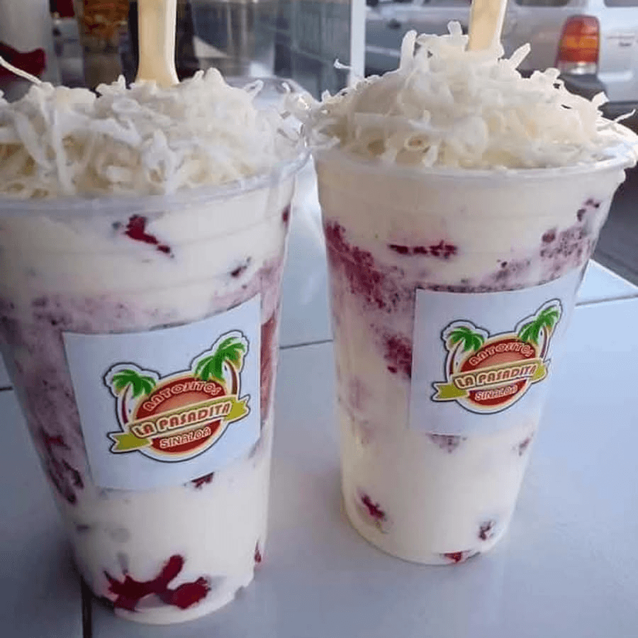 Fresa con Crema Grande 16 oz