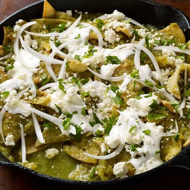 Chilaquiles con Chicharron