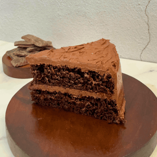 Rebanada de Pastel de Chocolate