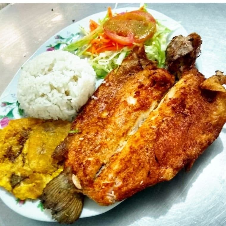 Bandeja con Trucha