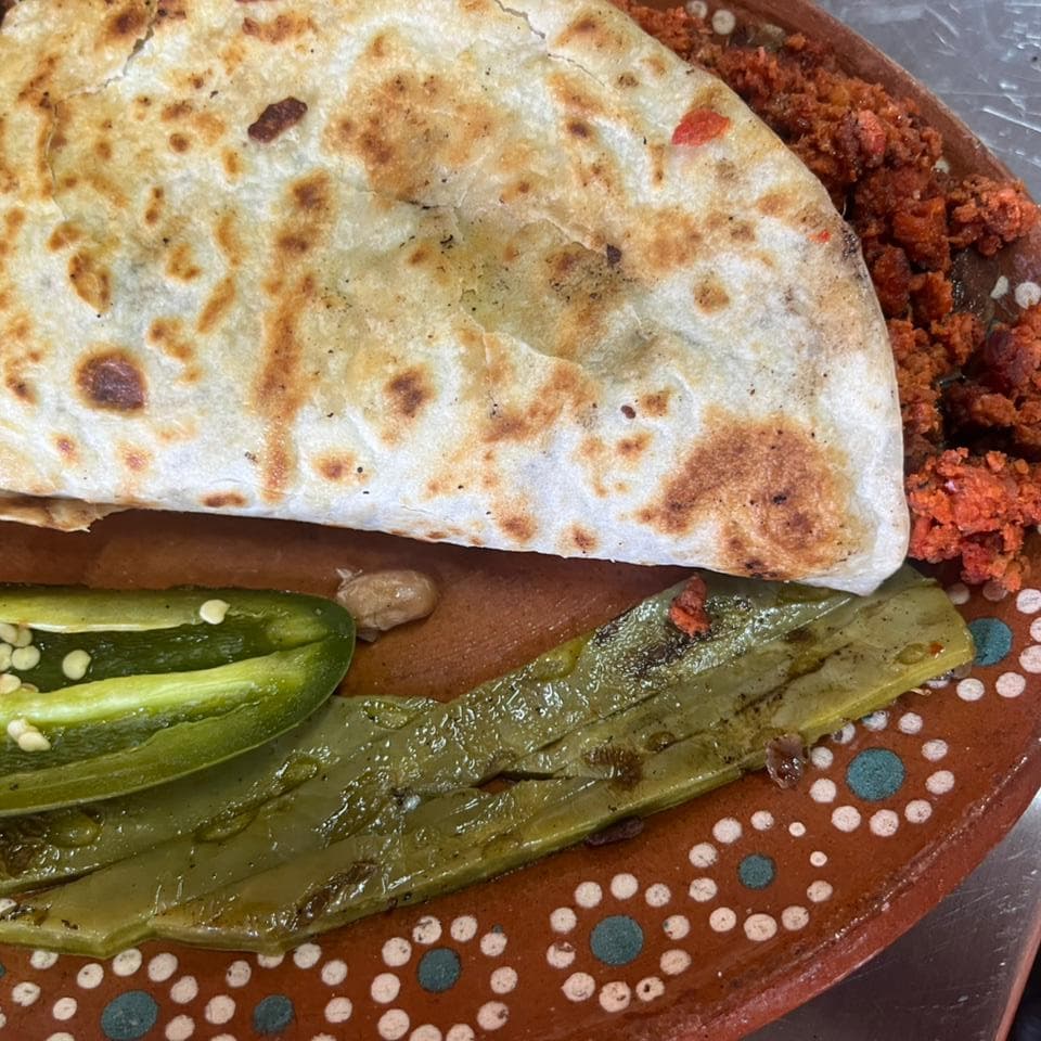 Quesadilla de  Chorizo