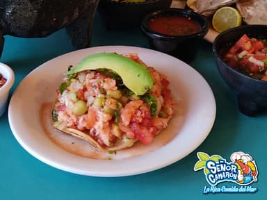 Tostada De Ceviche De Pescado
