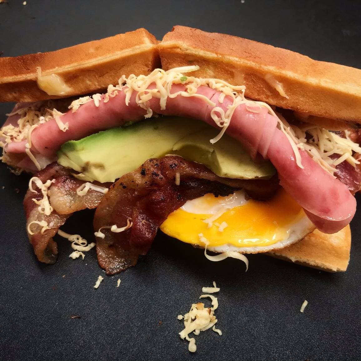 Waffle Sándwich Special