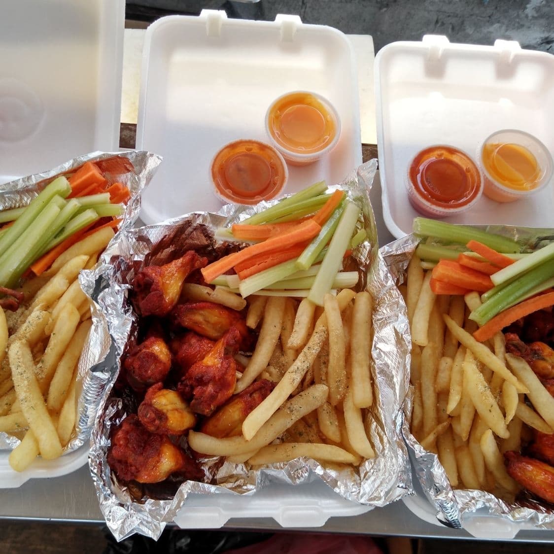 Combo 12 Alitas + Papas