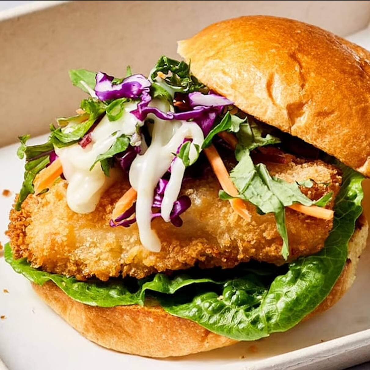 Hamburguesa de Pescado Crunchy