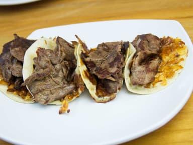 Tacos de Rib Eye