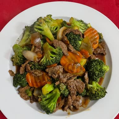 Lomo con Brócoli