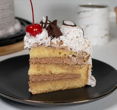 Rebanada Pastel Chocolate Helado