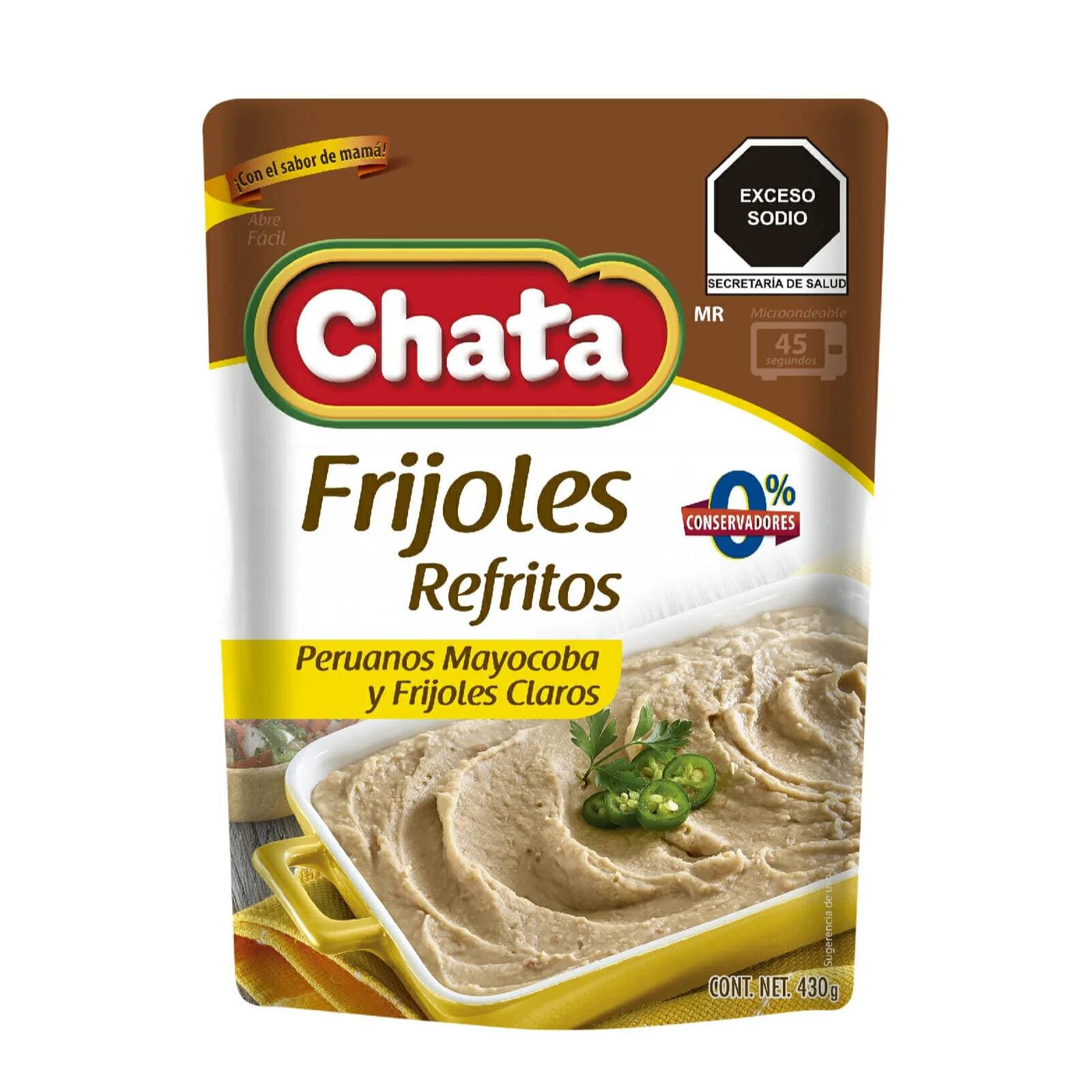 FRIJOL REFRITO MAYOCOBA 430 GR