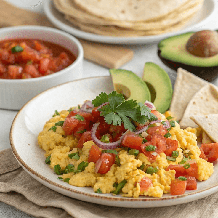 Huevos a la Mexicana 🍳🍅