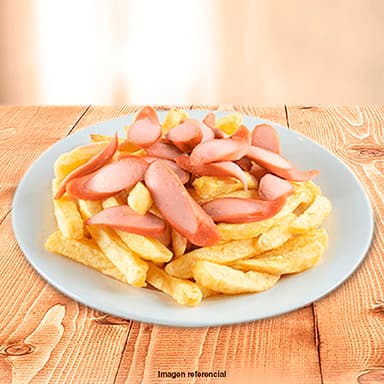 Salchipapa Clásica