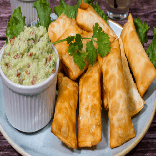 Tequeños de Queso con Guacamole