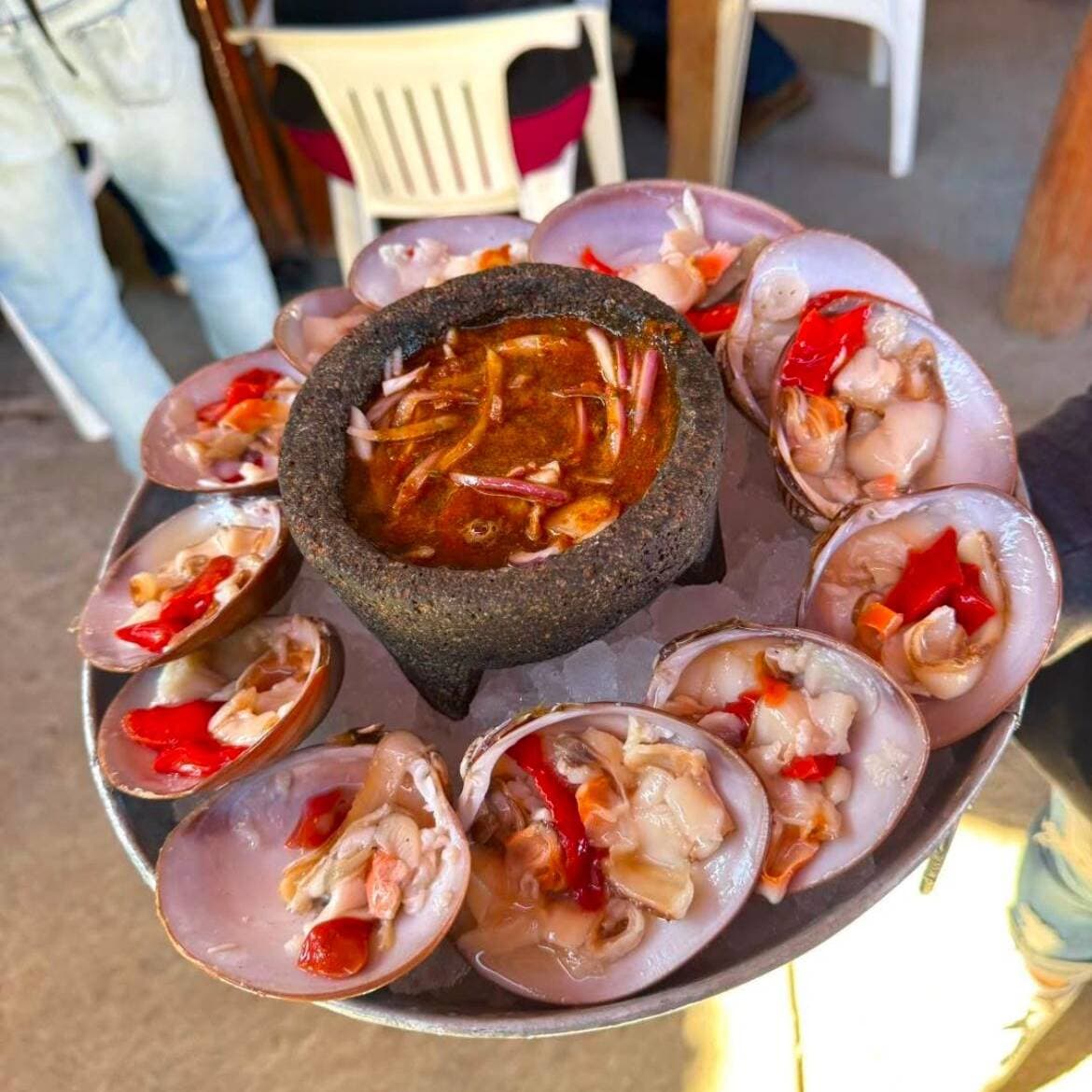 1/2 Docena de Almejas