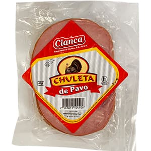 CHULETA CIANCA PAVO S/HUESO GRANEL 250 GR