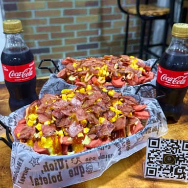 Combo 2 Salchi Personal  Maíz-Queso  + 2 Bebidas