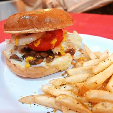 Hamburguesa Champiqueso