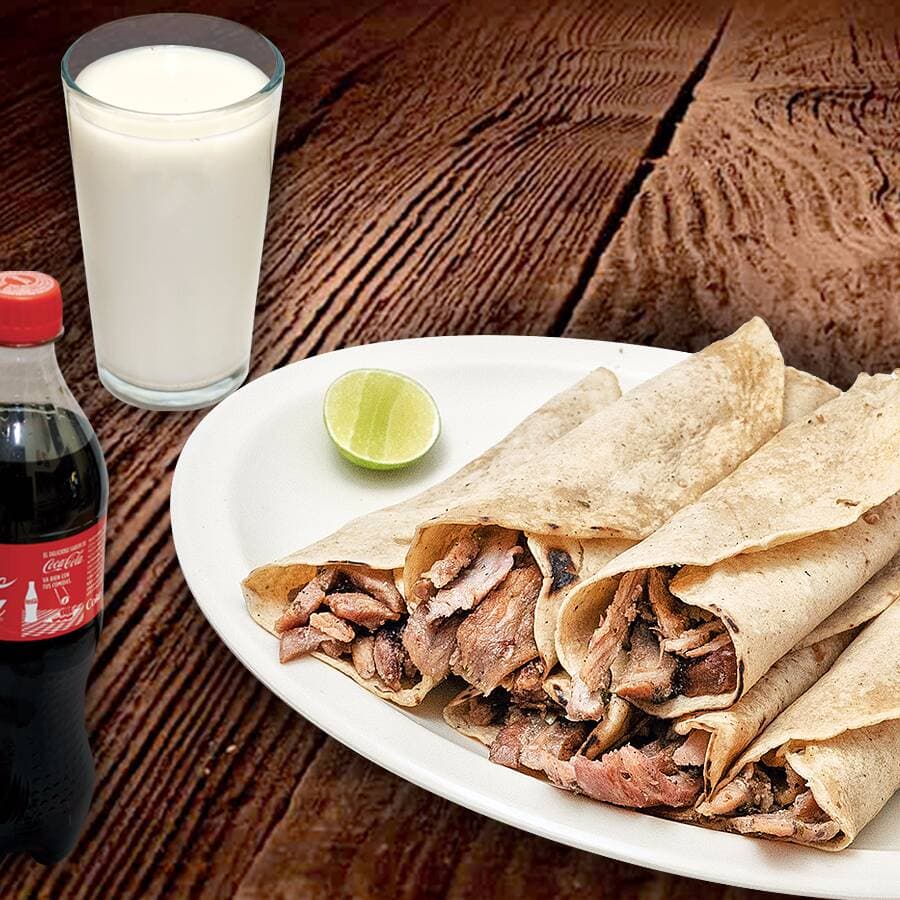 6 Tacos Orientales + Bebida