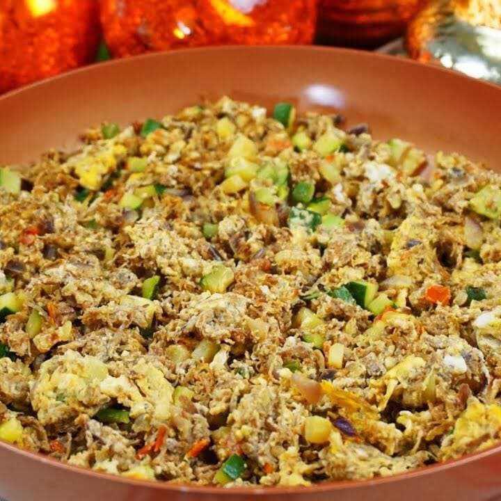 Machaca con Huevo Revuelto