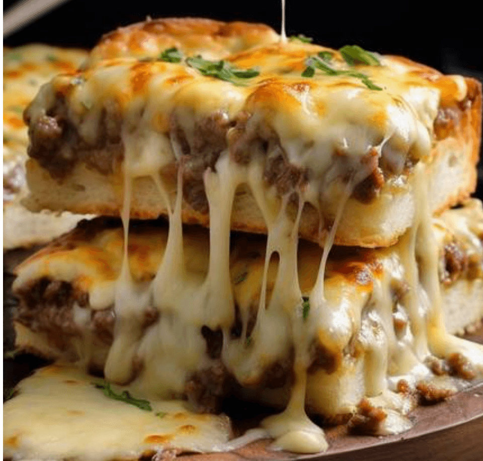 Tiras de focaccia con Boloñesa