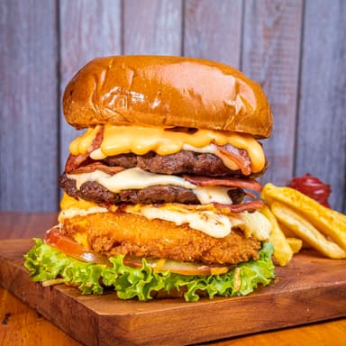 Hamburguesa Krusty Explosiva