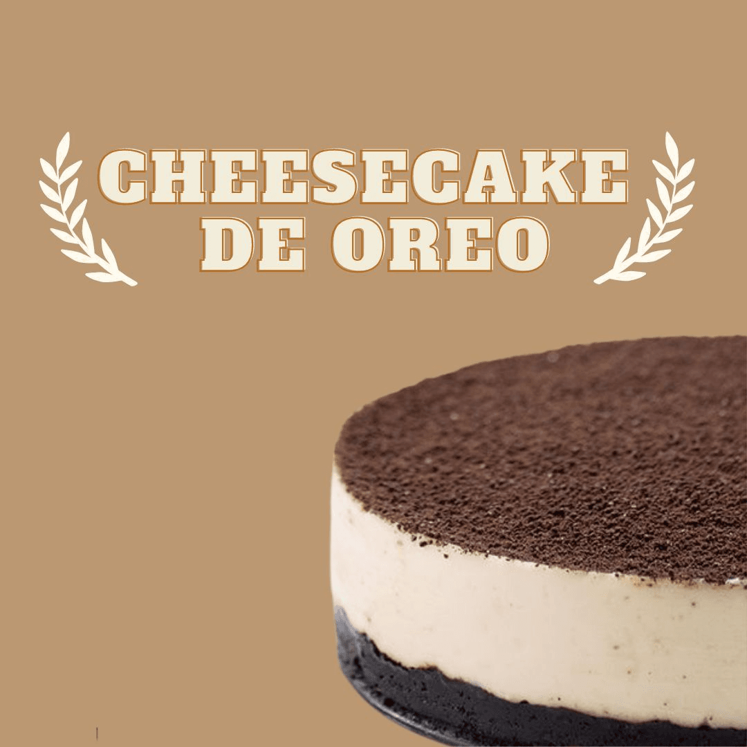 CHEESECAKE DE OREO