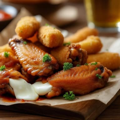 COMBO 2: 6 Boneless + 6 Dedos de Queso + Papas