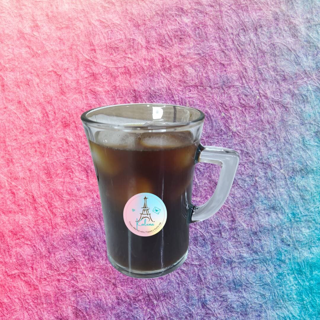 Café americano frio grande