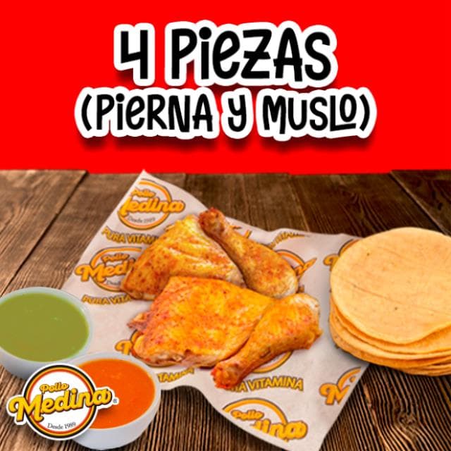 4 PZ PIERNA Y MUSLO