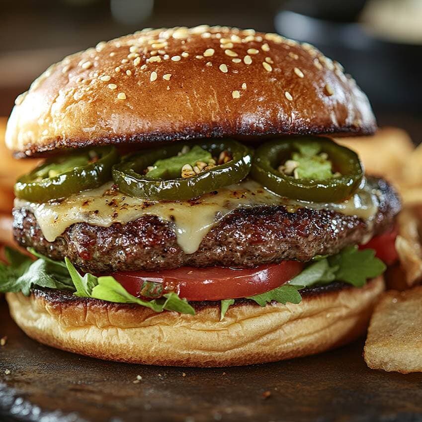 Hamburguesa Jalapeño