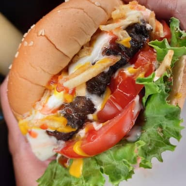 Hamburguesa Casera Normal de Carne
