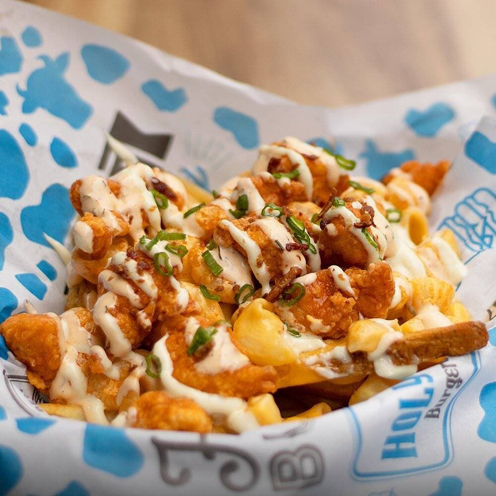 Papas con boneless