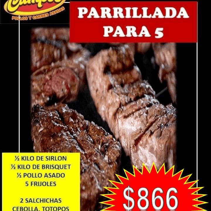 Parrillada para 5 Personas