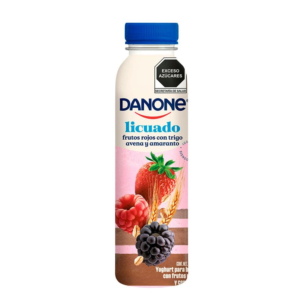DANONE LICUADO FRUTOS ROJOS CEREALES 435G