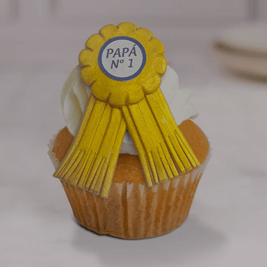 PADRE CUPCAKE INDIVIDUAL MEDALLA