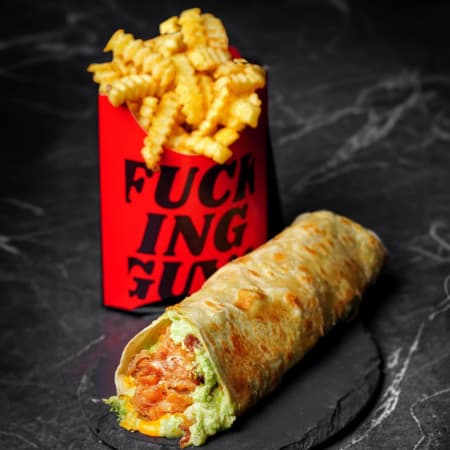 Basic Wrap (Wrap + Papas)