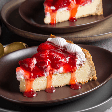 Pay de Quesocon Fresas