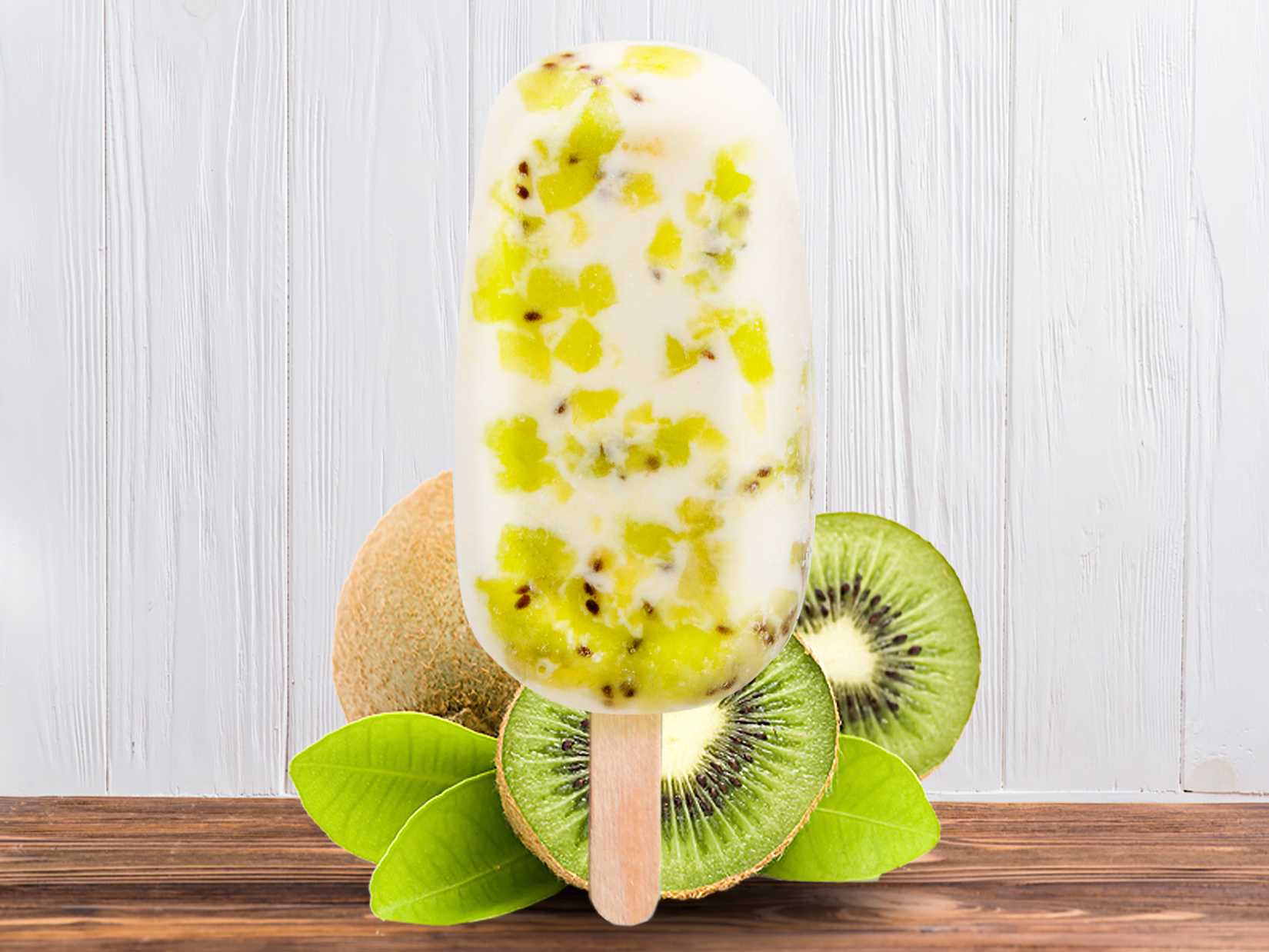 Paleta Yogurt con Kiwi