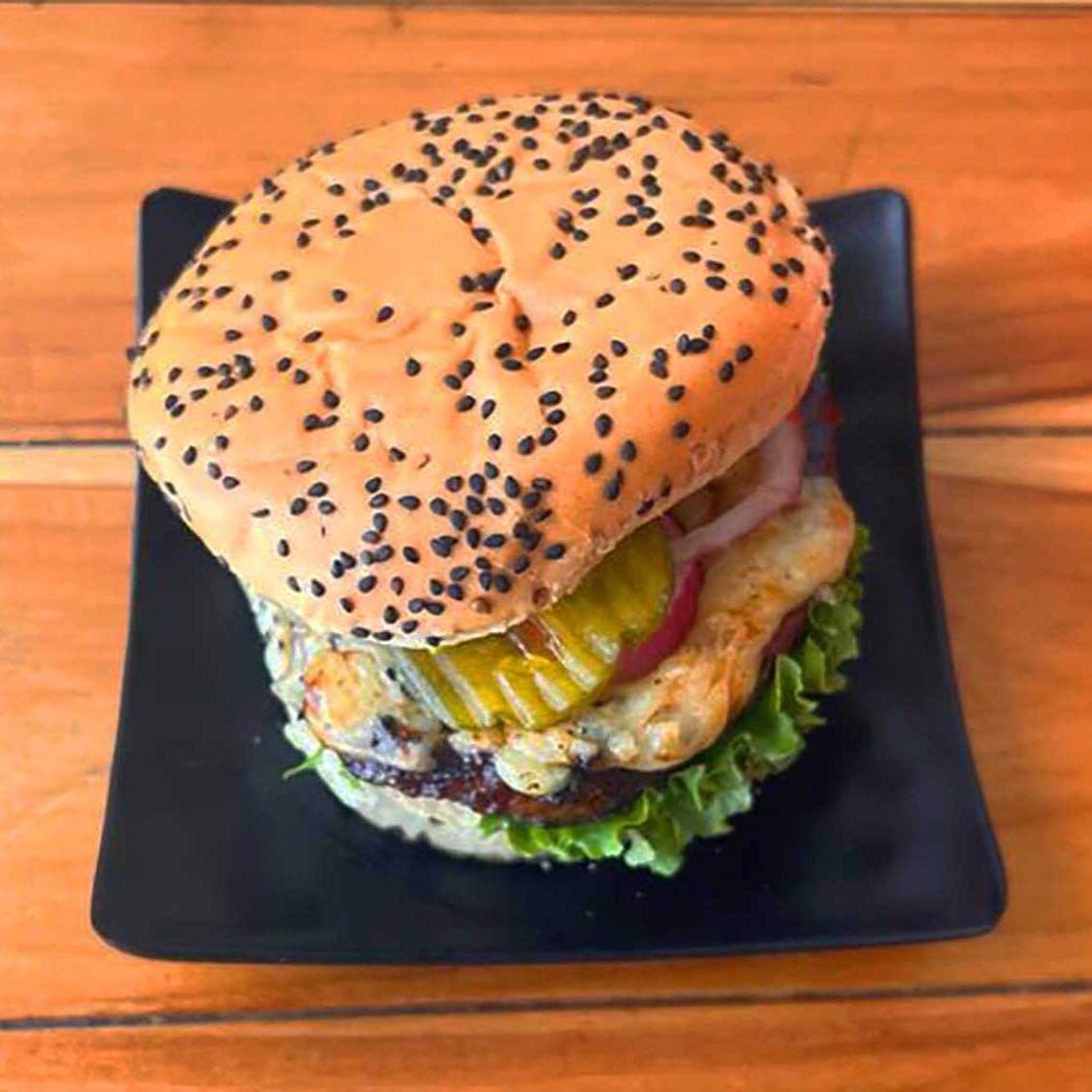 Hamburguesa de Sirloin a la Bbq