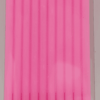 Velas Delgadas Color Rosado