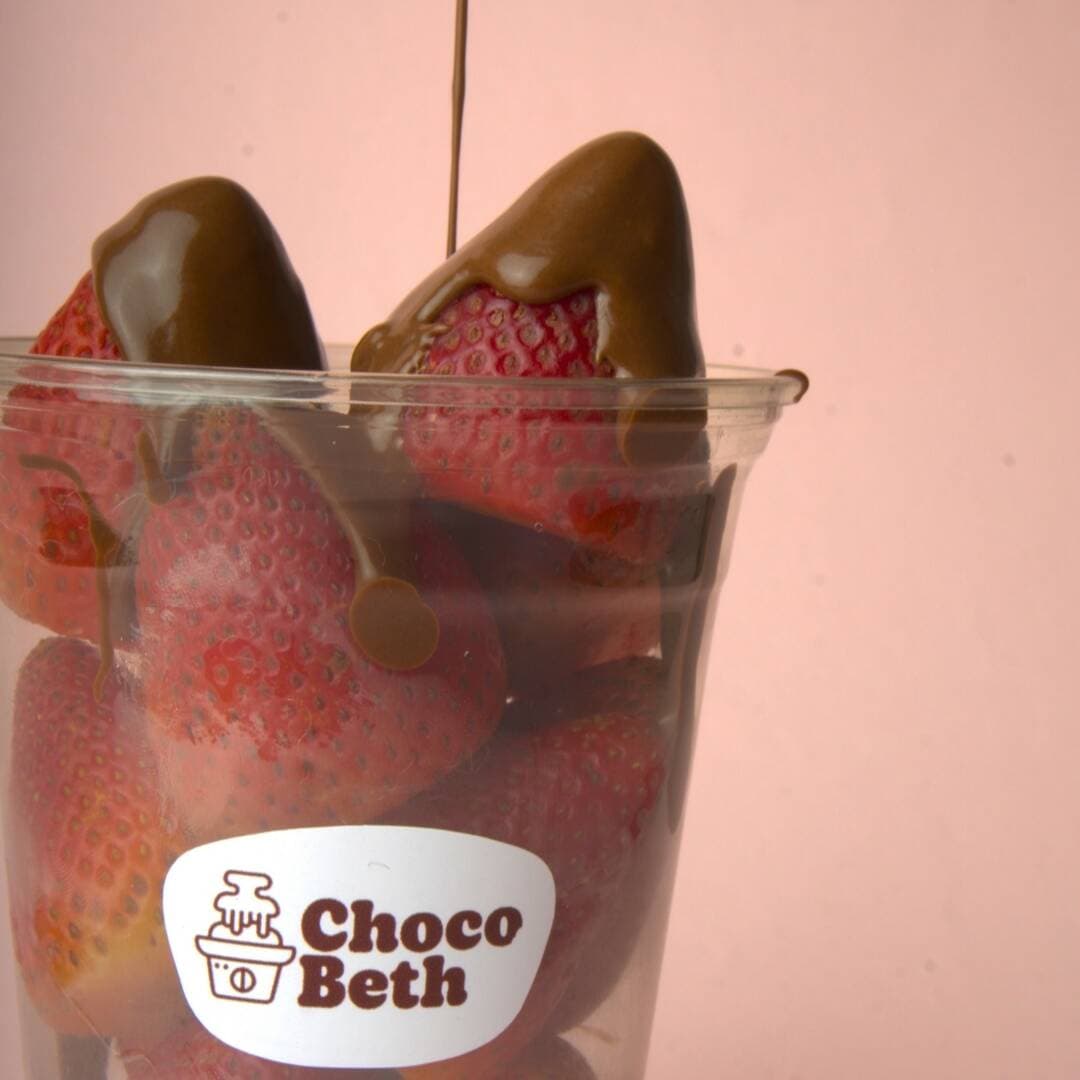 Fresas con Chocolate Oscuro 9 Oz