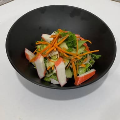 Ensalada Sunomono de la Casa