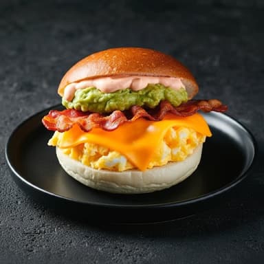 Egg & Bacon Burger