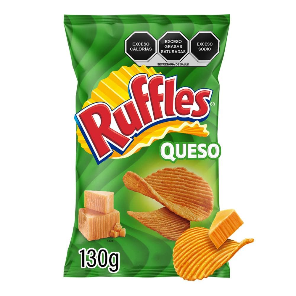 RUFFLES QUESO 120GR