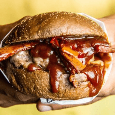 Hamburguesa BBQ DOBLE GRANDE