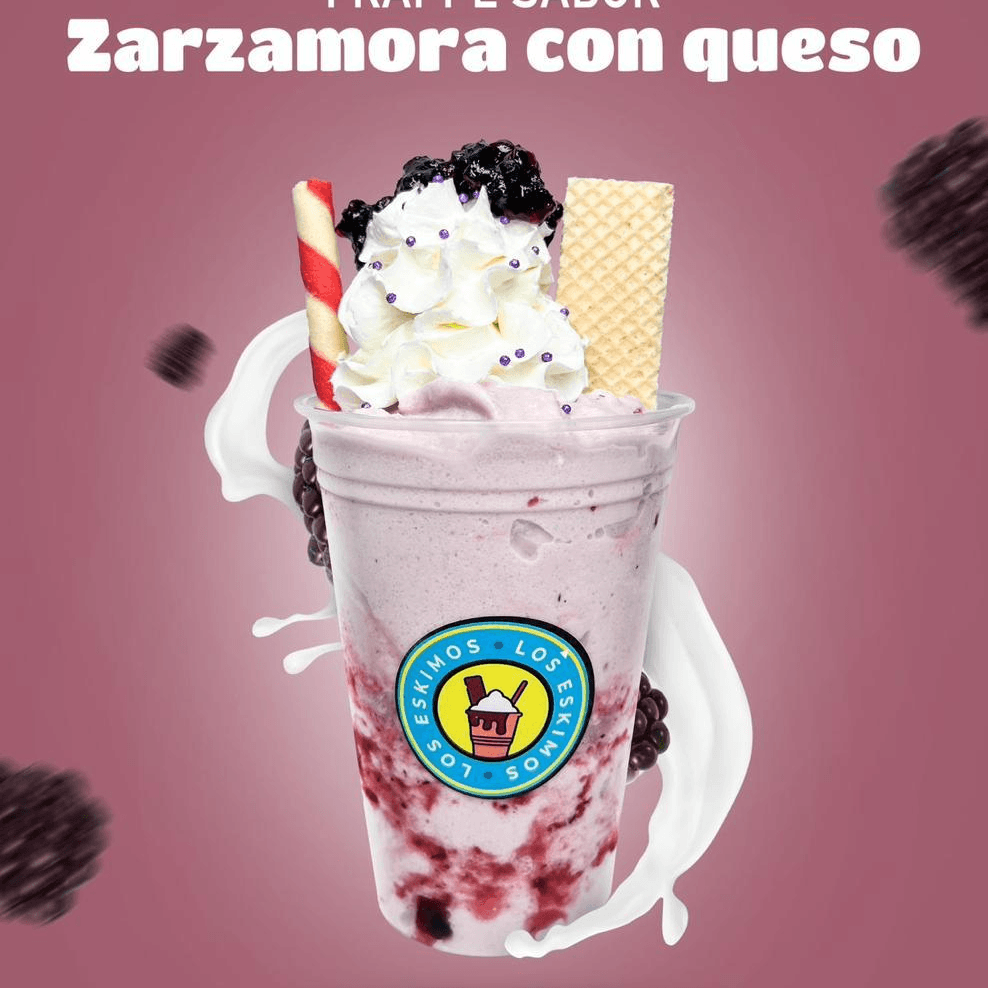 Frappe de Zarzamora con Queso