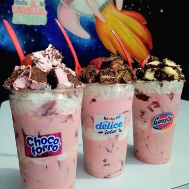 Fresas con crema con pinguino vaso 16 onzas