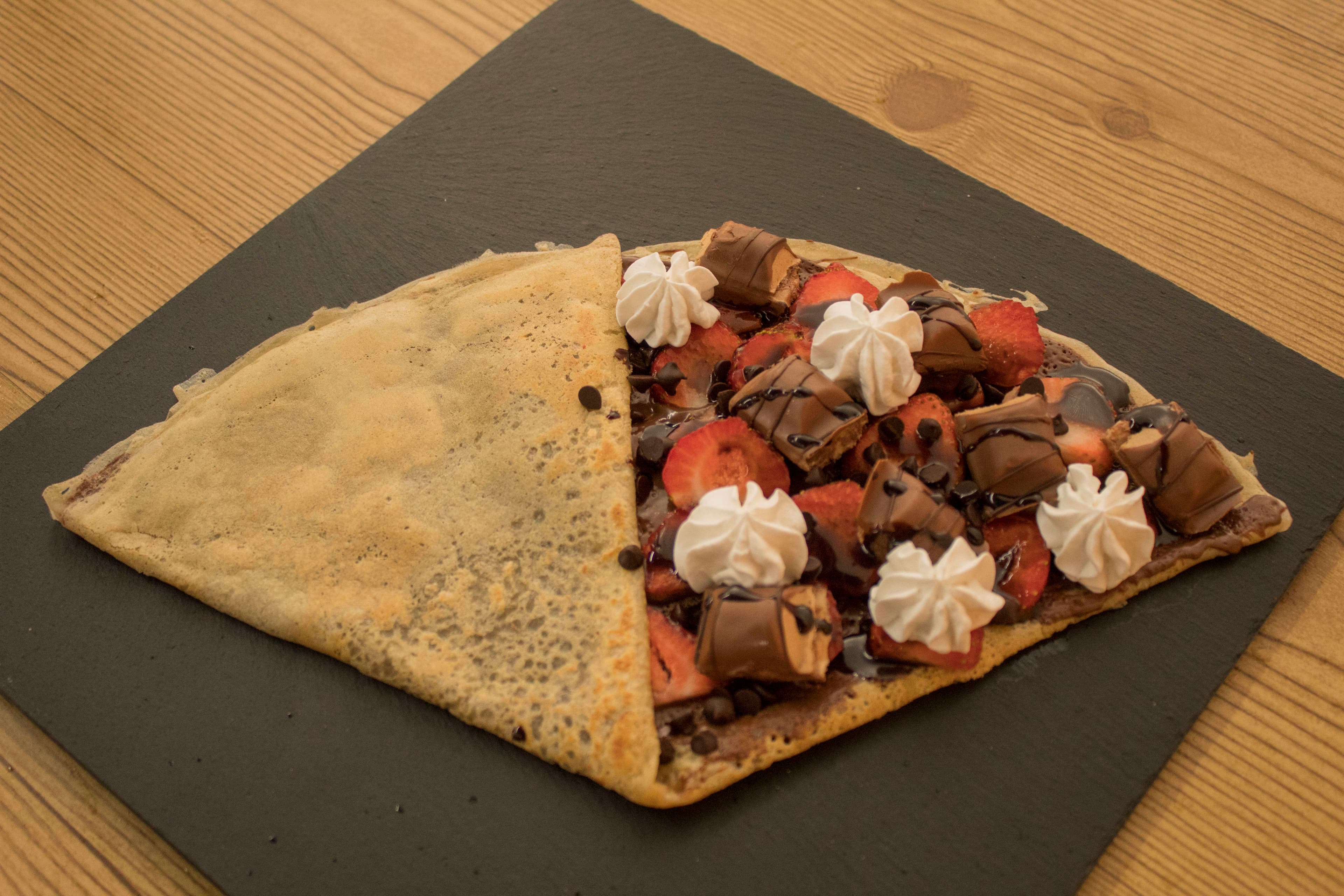 Crepa con Nutella y Platano