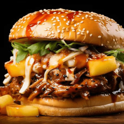 Hamburguesa Hawaiana