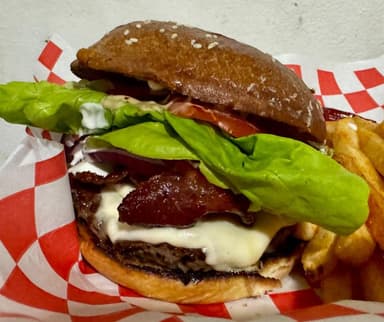 Hamburguesa Bacon Ranch