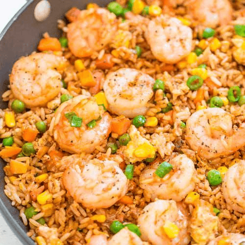Arroz con Camarón 1/2 Caja